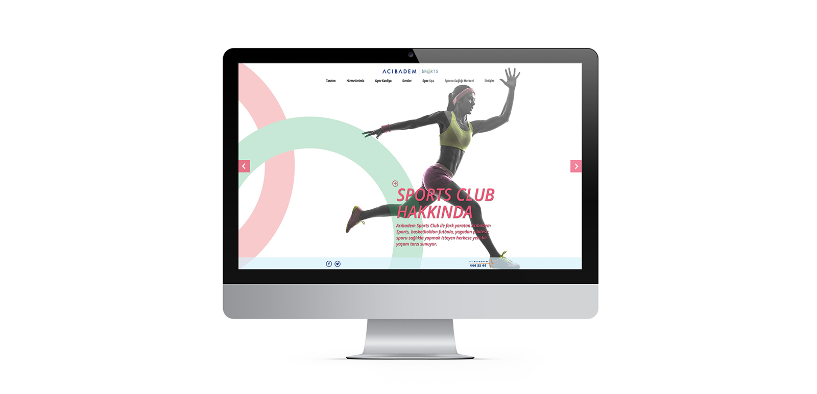 Acıbadem Sports Website 1