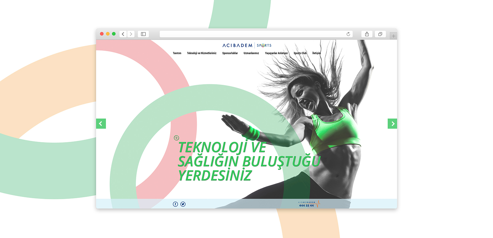 Acıbadem Sports Website 3