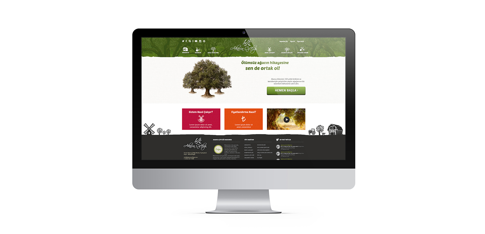 Akarca Çiftliği E-Commerce 1