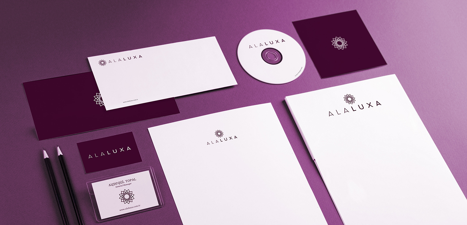 Alaluxa Logo, Corporate Identity 1
