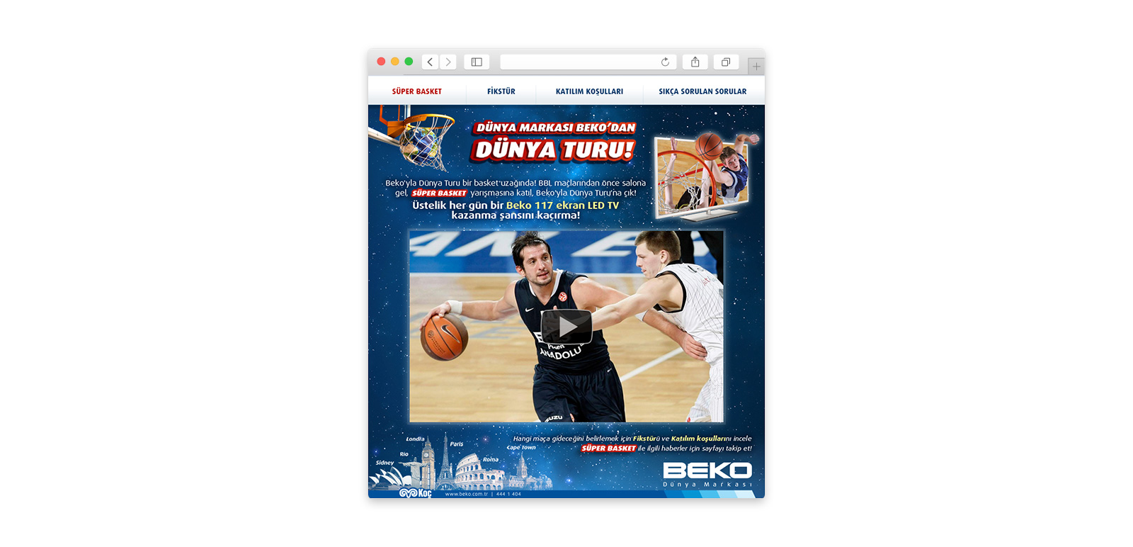 Süper Basket FB App 1