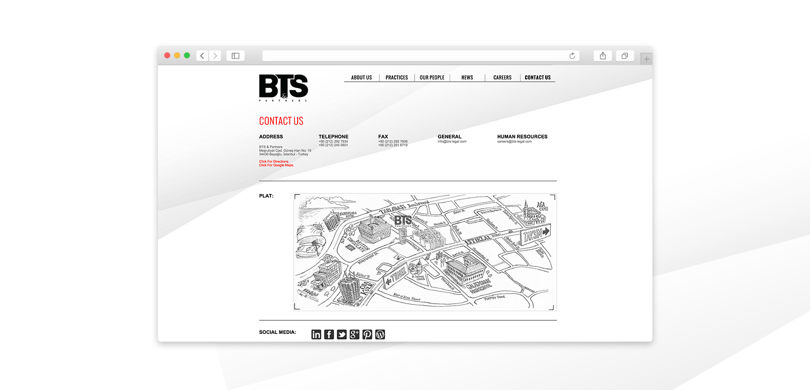 BTS&Partners Website 4