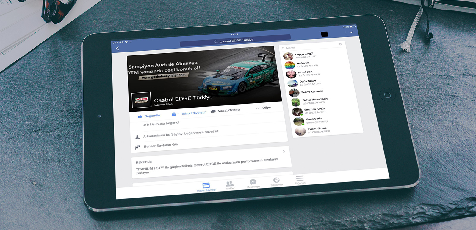 Castrol Edge Social Media 1