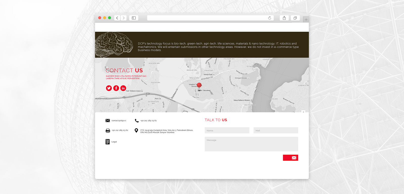 DCP Diffusion Capital Partners Website 5
