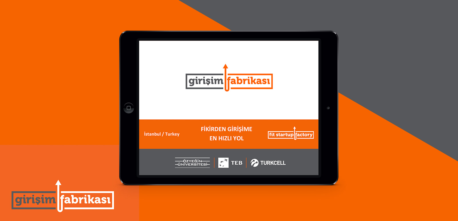 Fit Startup Factory Logo, Corporate Identity 6