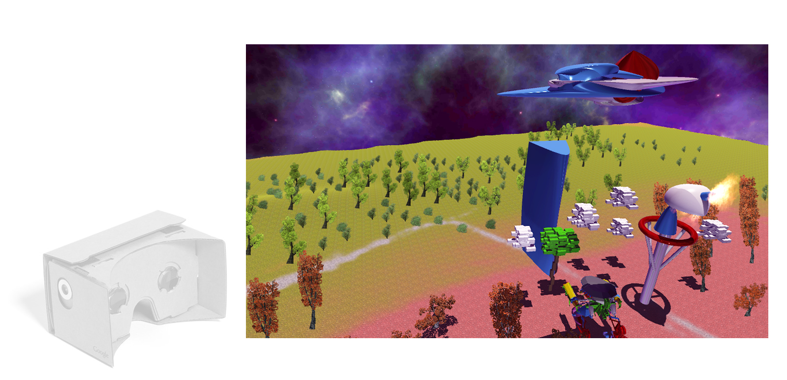  VR Imaginary Offices Tour for Google Cardboard 2