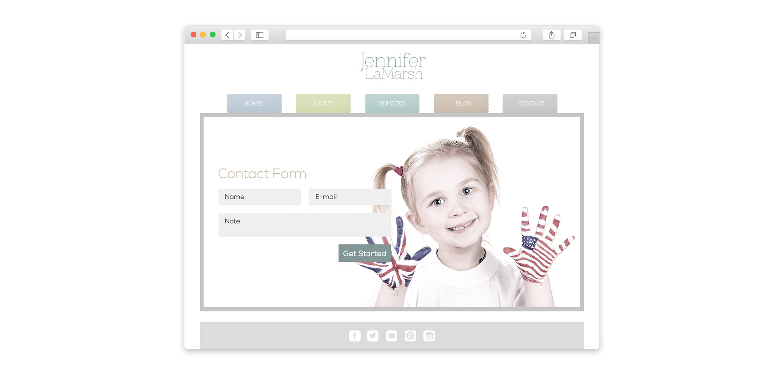 Jennifer LaMarsh Website 3