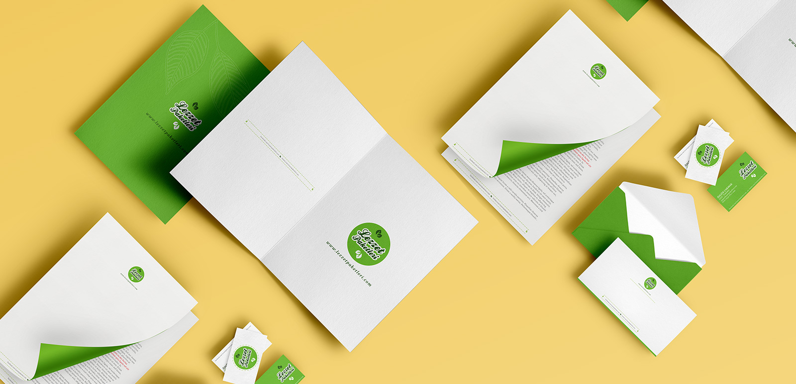 Lezzet Paketleri Logo, Corporate Identity 5