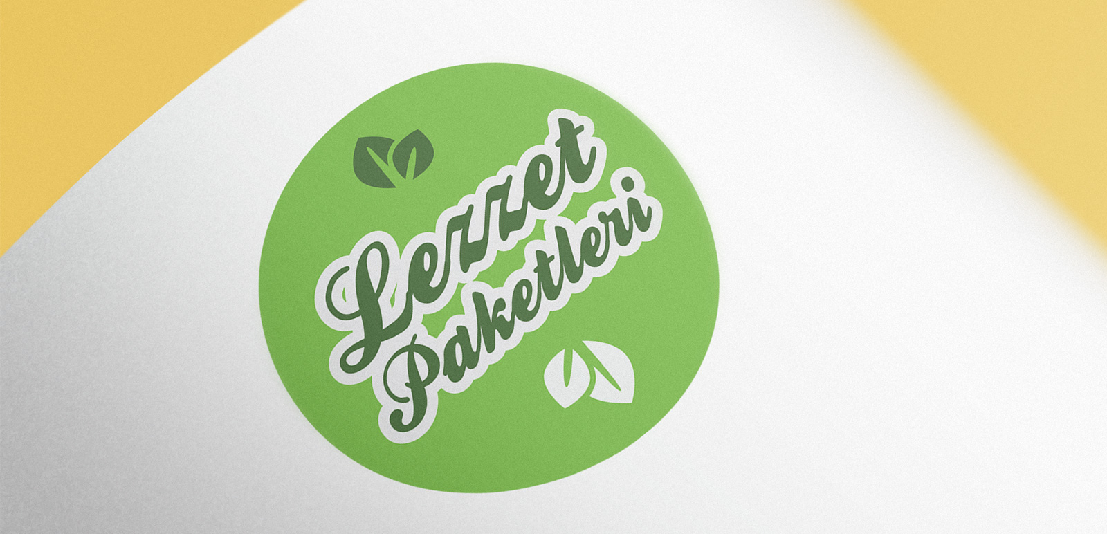 Lezzet Paketleri Logo, Corporate Identity 1