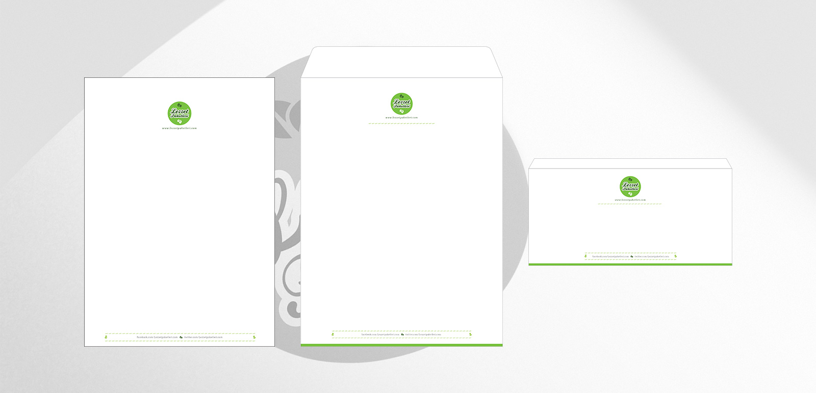 Lezzet Paketleri Logo, Corporate Identity 2