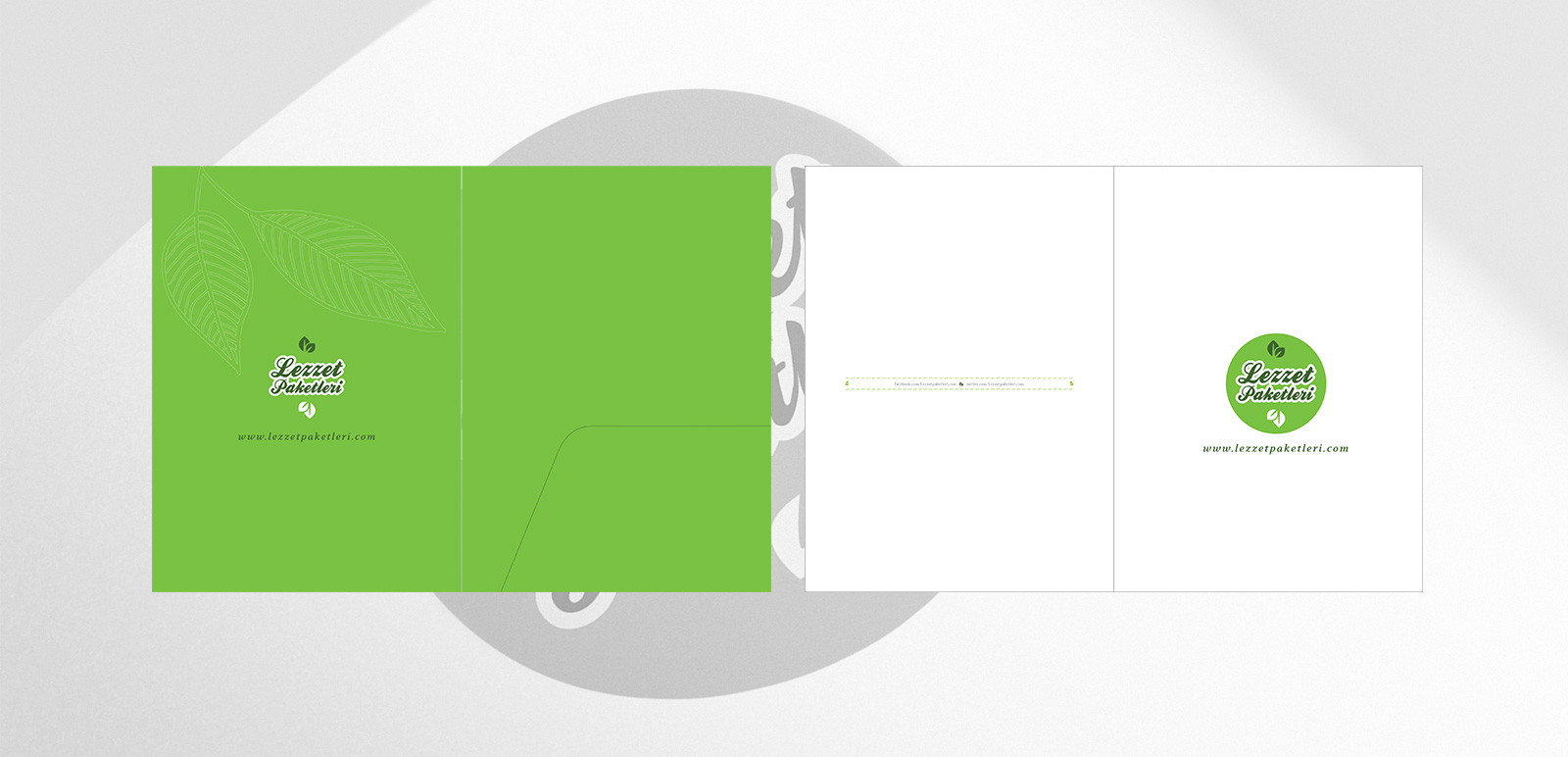 Lezzet Paketleri Logo, Corporate Identity 3