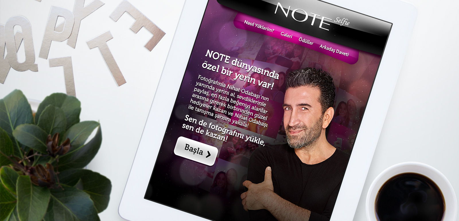 NOTE ile Sen En Güzelsin FB App 1