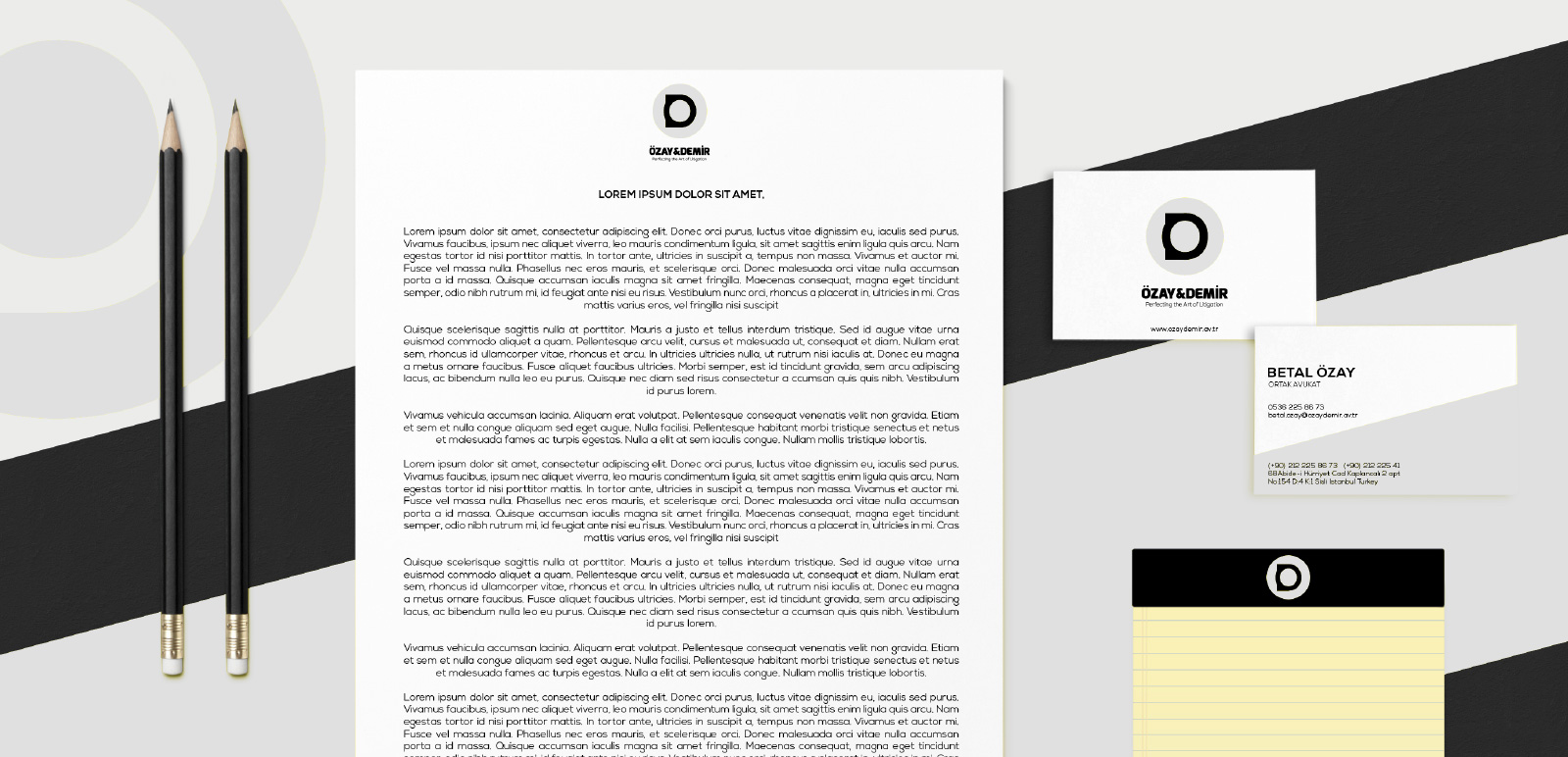 Özay & Demir Logo, Corporate Identity 1