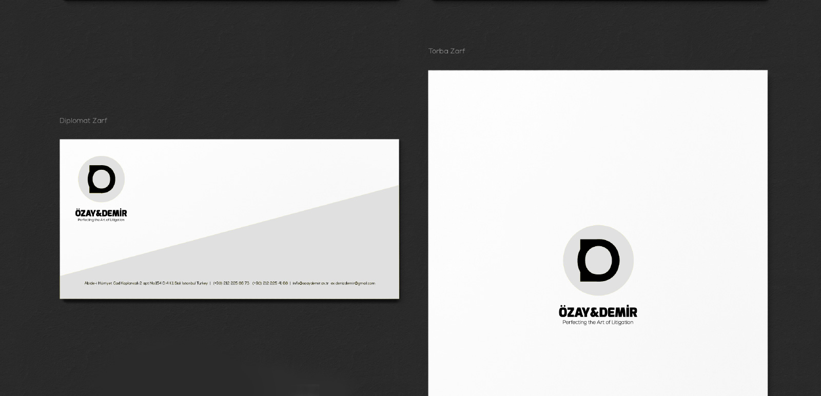 Özay & Demir Logo, Corporate Identity 4