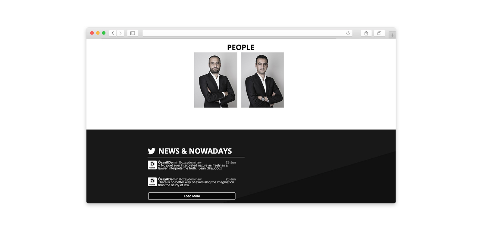Özay & Demir Website 4